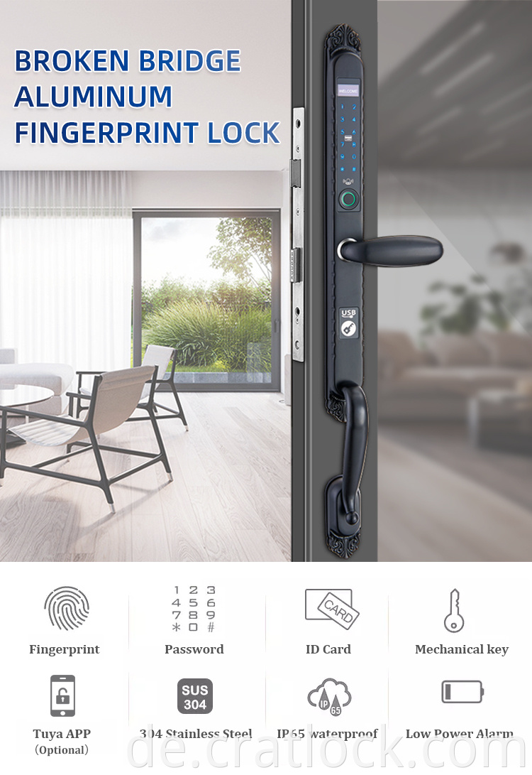 Electronic Fingerprint Door Lock Details